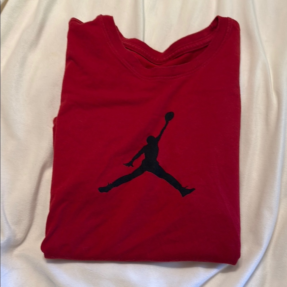 Jordan Red Short Sleeve Tee